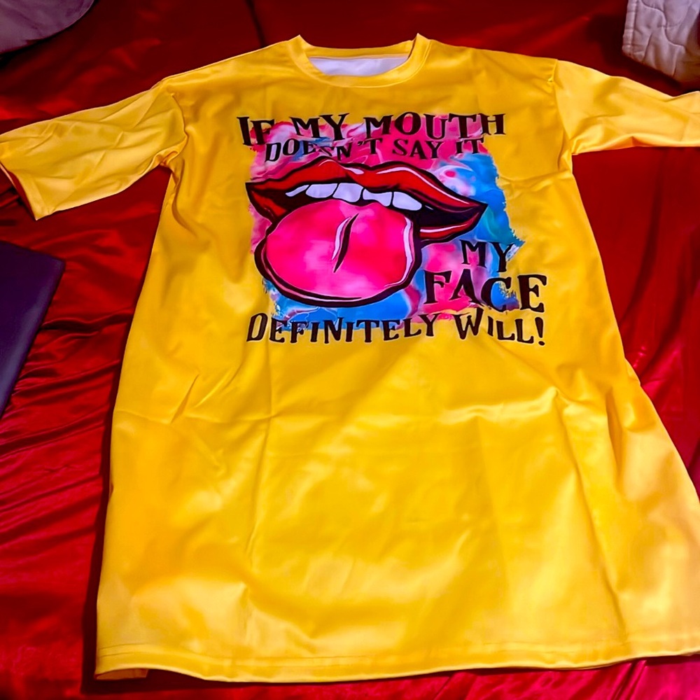 Sizes 4 T shirt dress in good condition